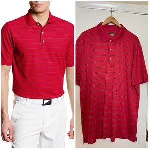 NWOT Greg Norman Mens Play Dry Polo Shirt XXL in  Pinkish/Red color